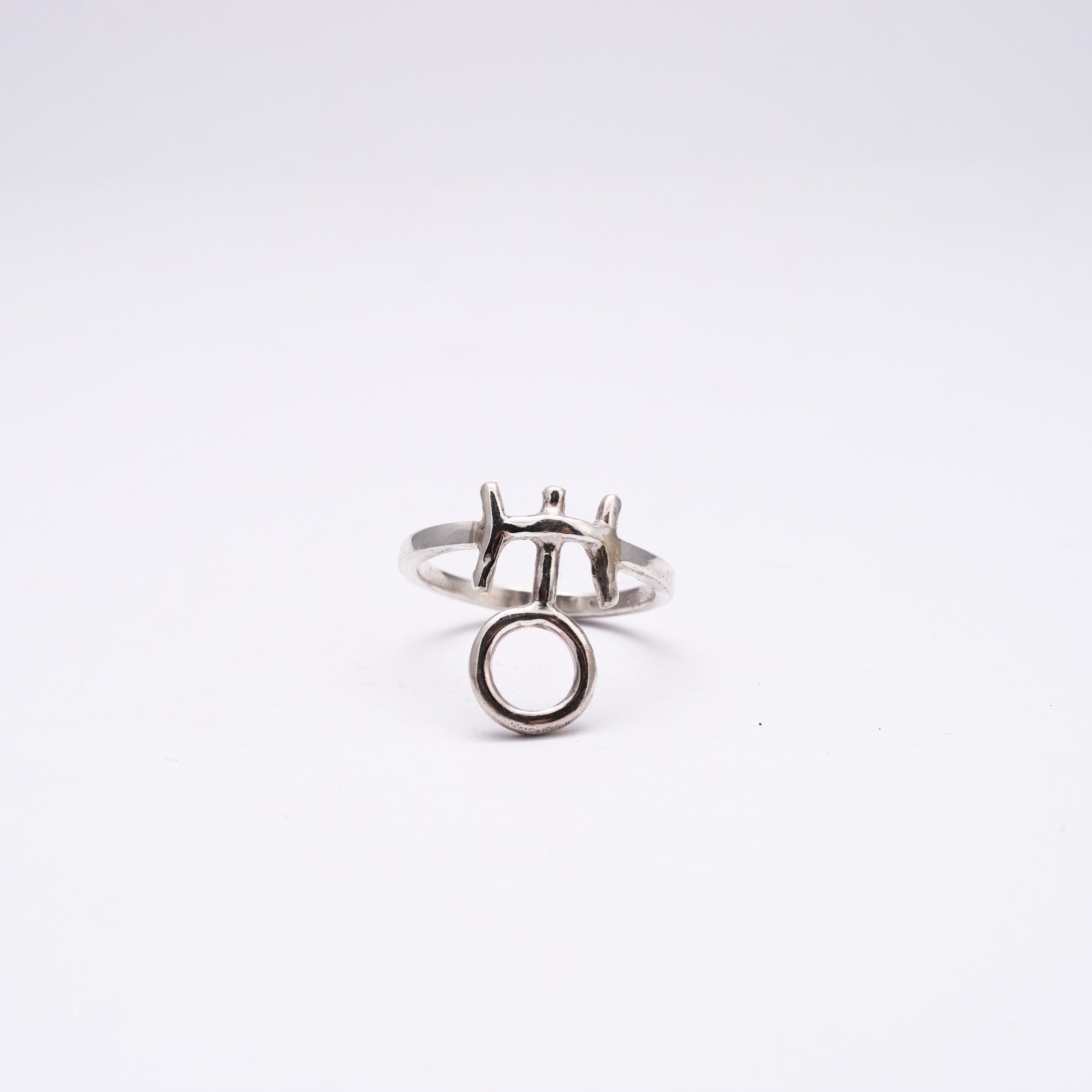 STANG Ciondolo In Acciaio Inossidabile Con Simbolo Psi | Collana Psicologia Creativa, Gioiello Unisex Stile Gotico Punk