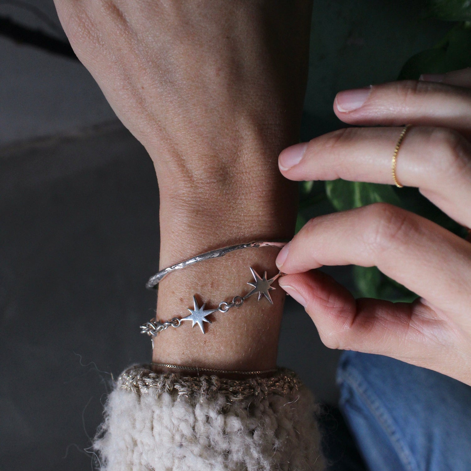 Bracciali Stella e Devi Indossati sul polso
