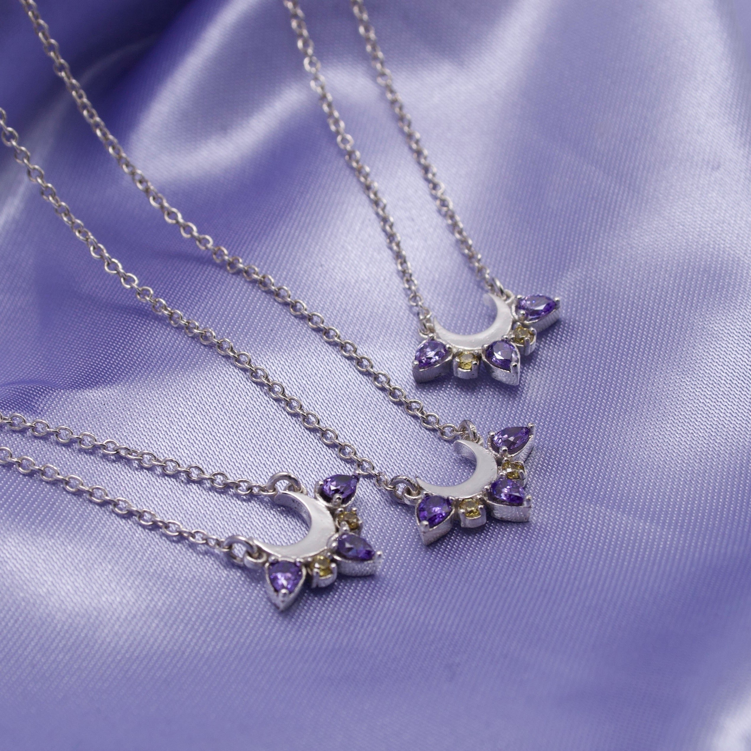 Lunaria - Necklace - Cosmica Gioielli