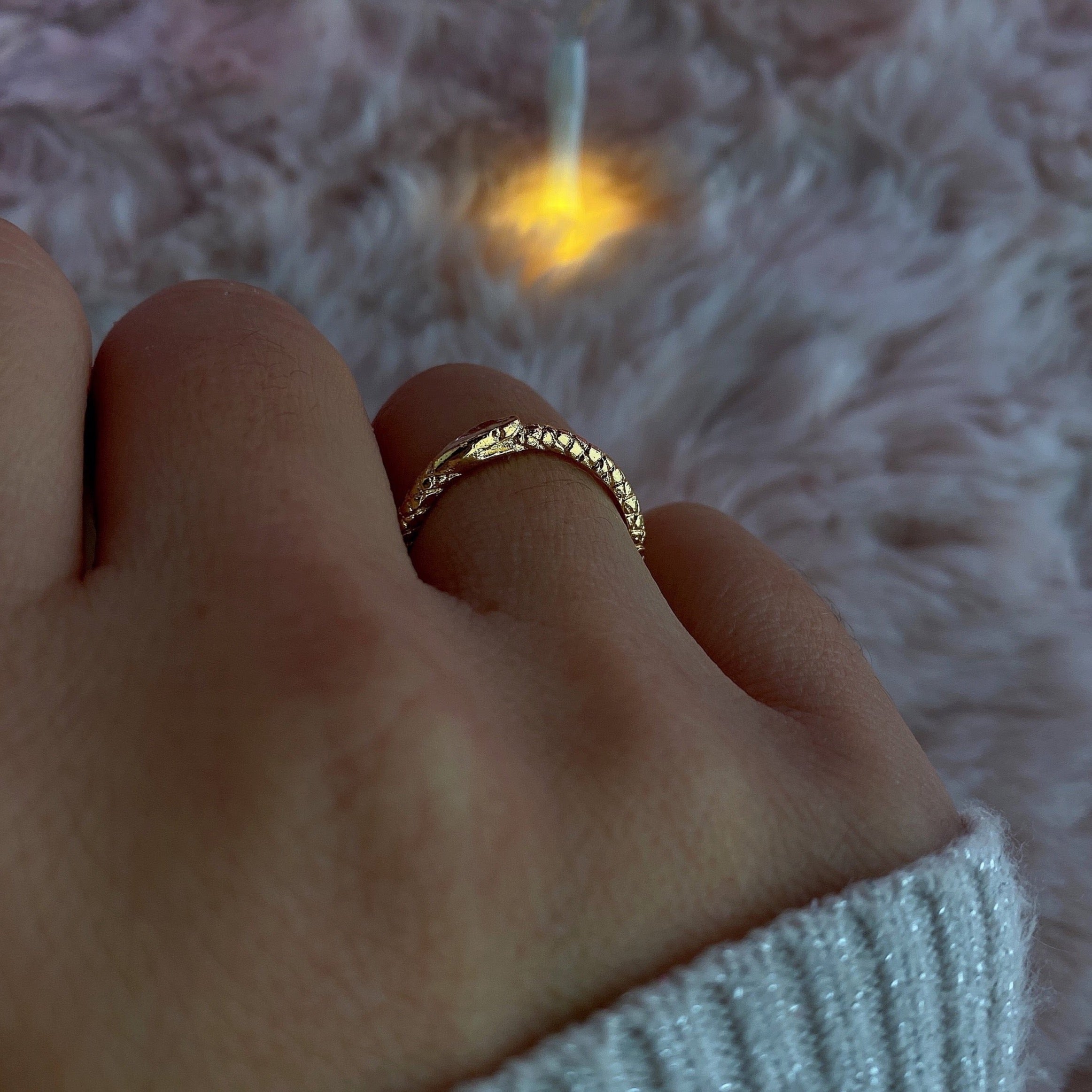 Uroboro Ring - Cosmica Gioielli