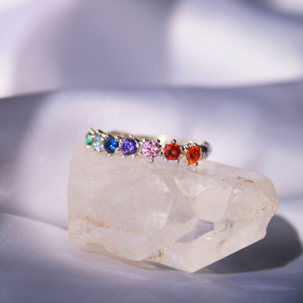 The Rainbow Ring - Cosmica Gioielli