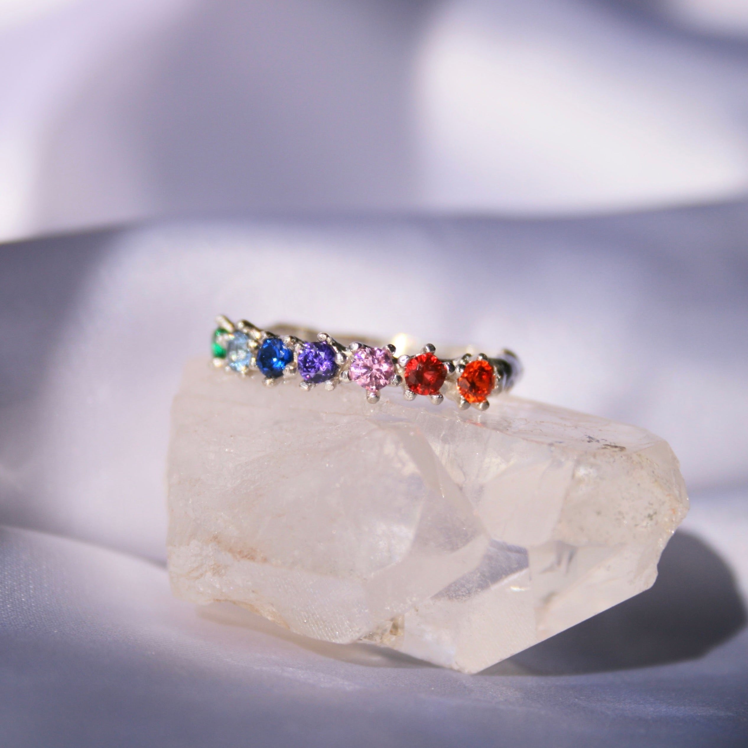 The Rainbow Ring - Cosmica Gioielli