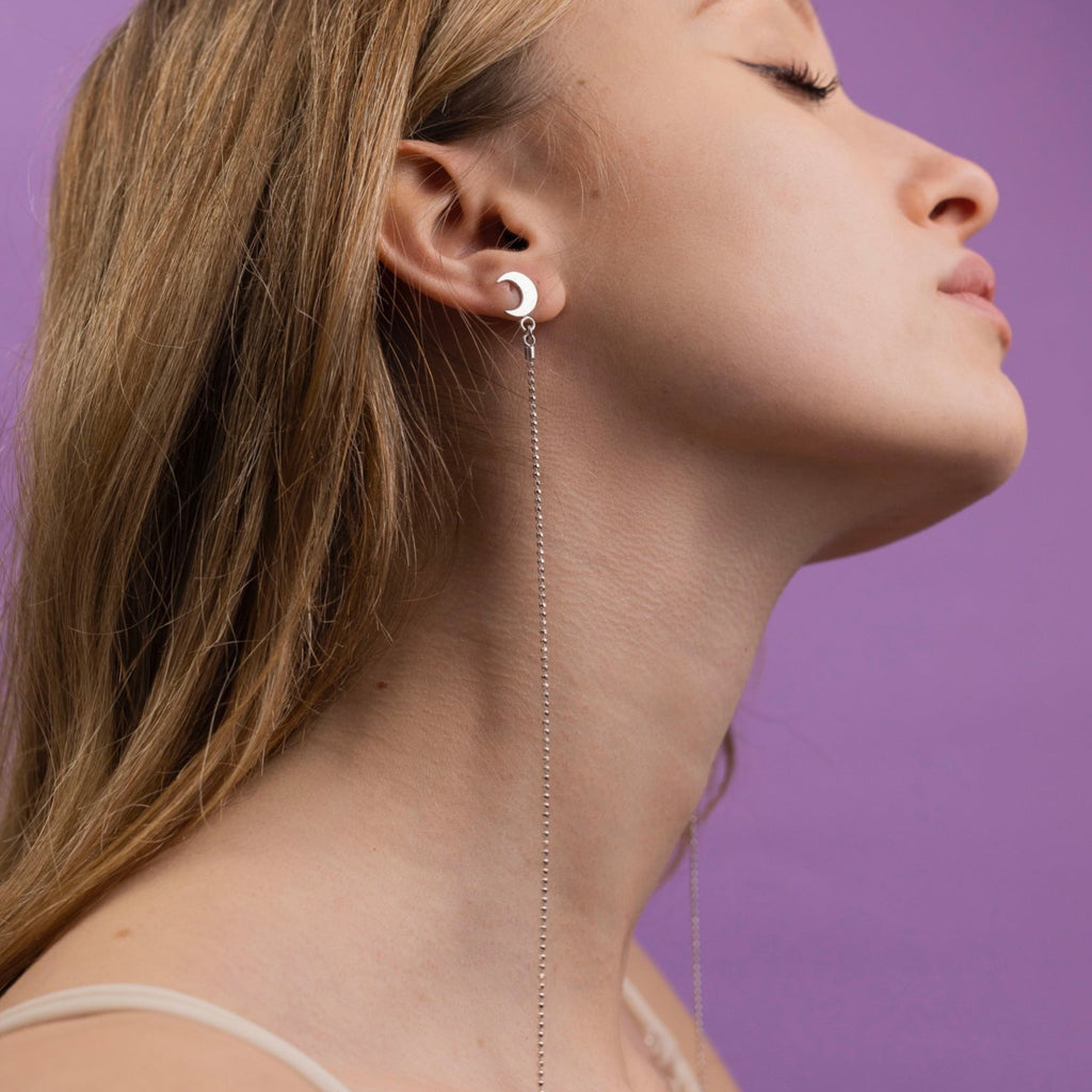 Moon Grace Earrings - Cosmica Gioielli