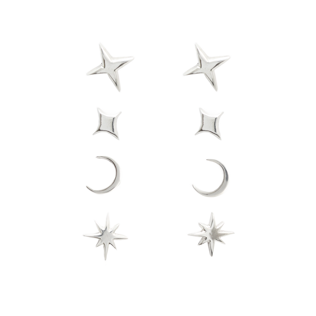Star Flares - Ear Studs
