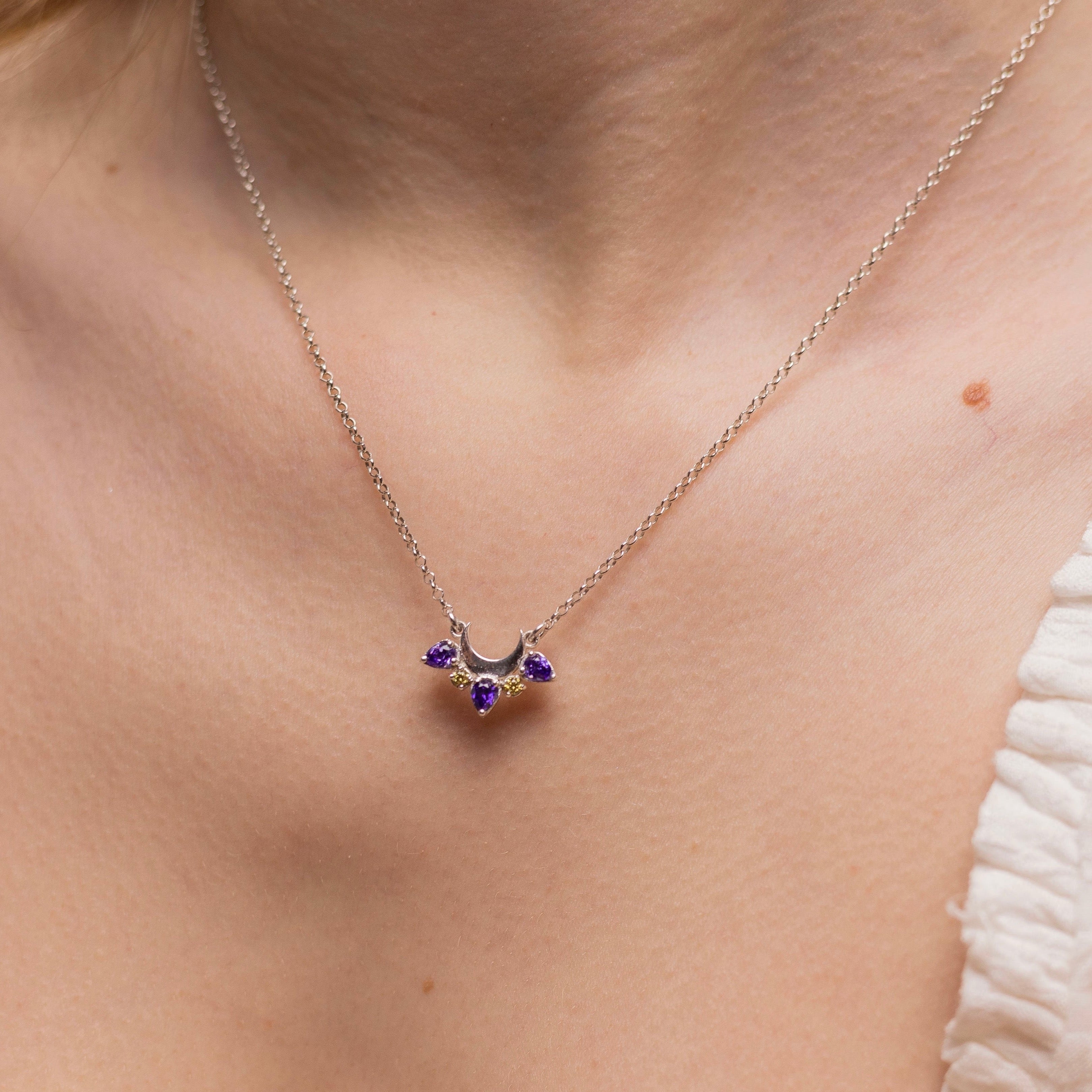 Lunaria - Necklace - Cosmica Gioielli