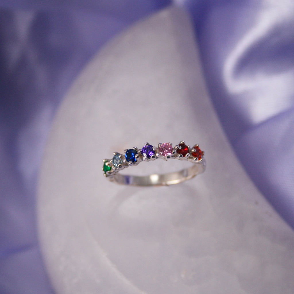 The Rainbow Ring - Cosmica Gioielli