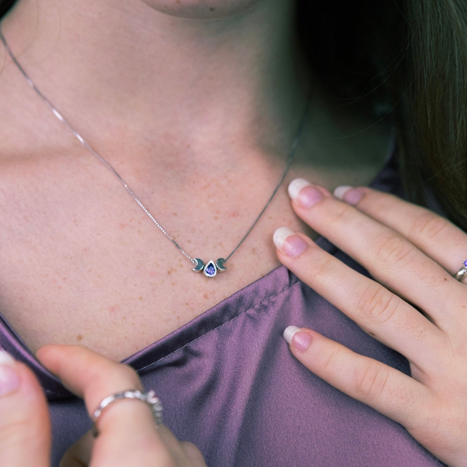 The Frua Moon Choker - Cosmica Gioielli