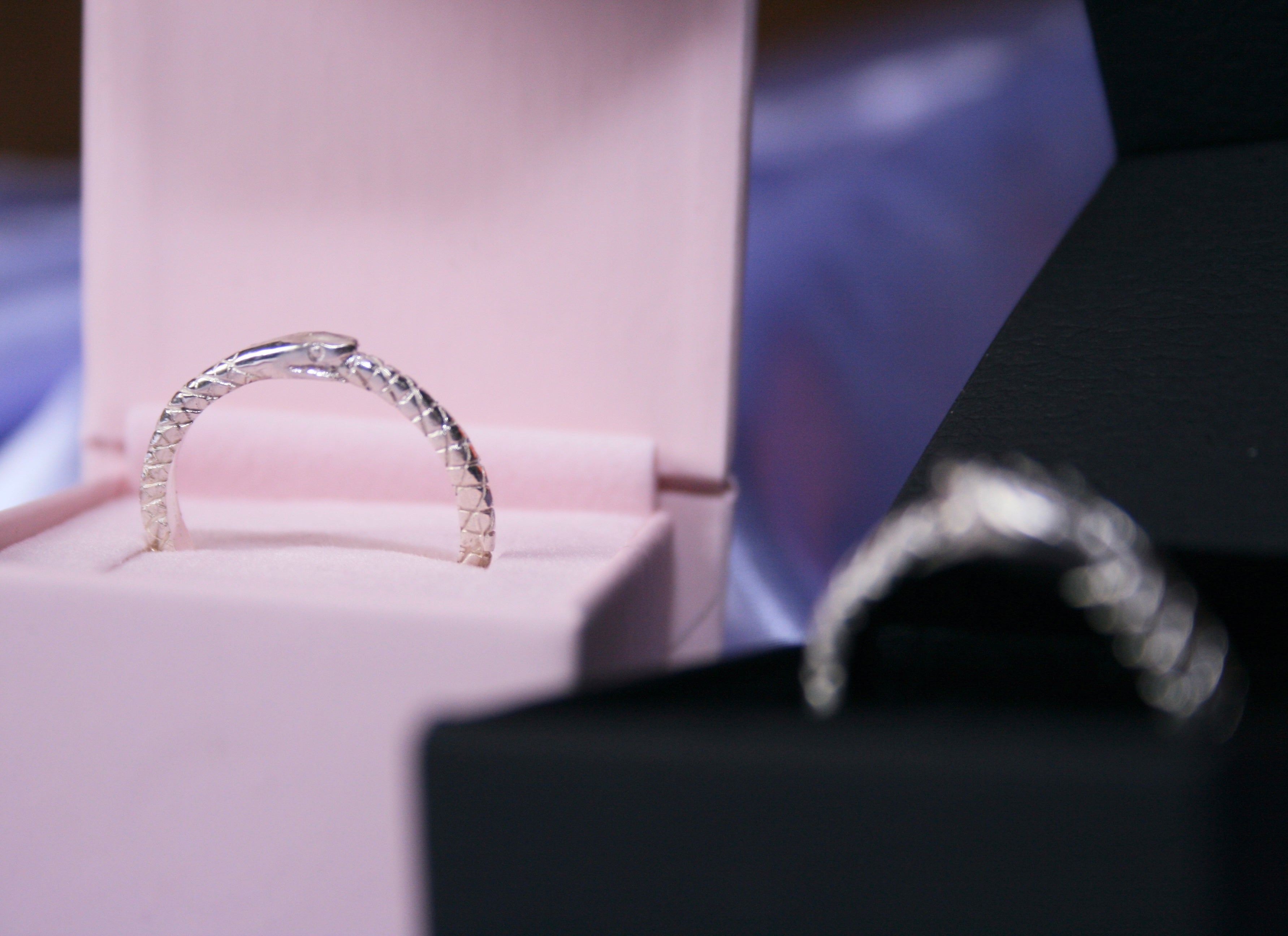 Uroboro anelli fedi serpente