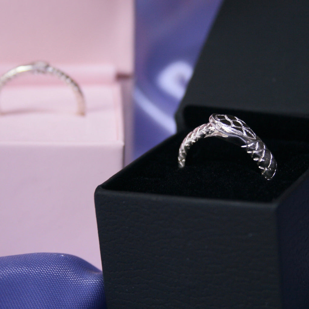 Uroboro anelli fedi serpente